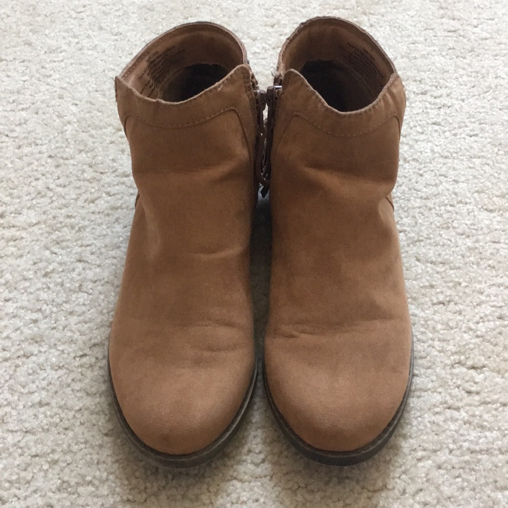 Fringe booties